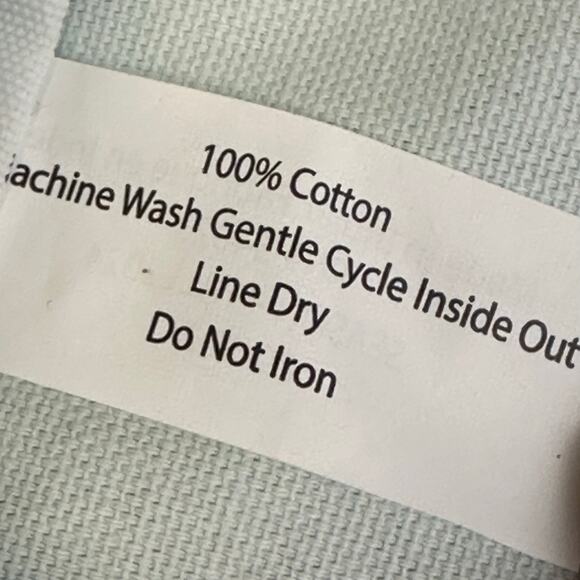 Athleta Blue White Ombre Beach Tote Bag 100% Cotton - Picture 4 of 6